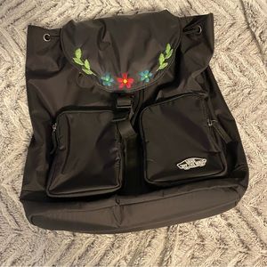 NWT Embroided Vans Backpack